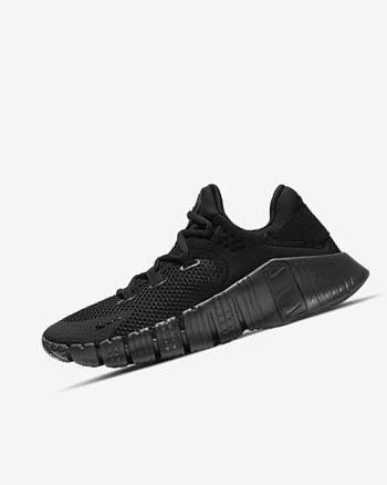 Nike Free Metcon 4 Treningssko Dame Svarte Svarte | NO4969