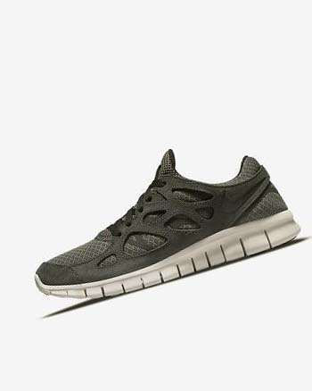 Nike Free Run 2 Løpesko Herre Olivengrønne Svarte | NO4980