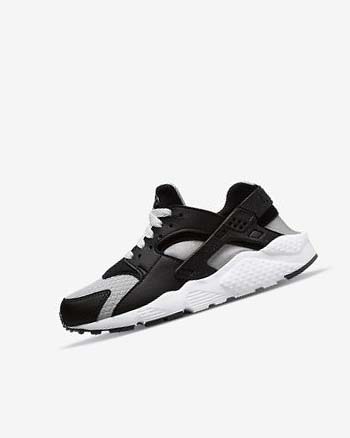 Nike Huarache Run Sko Gutt Svarte Grå Hvite Rød | NO5401