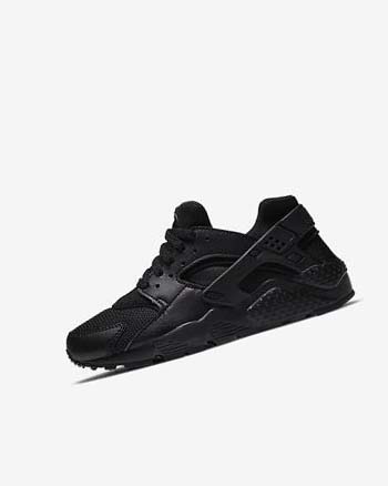 Nike Huarache Run Sko Gutt Svarte Svarte Svarte | NO5347