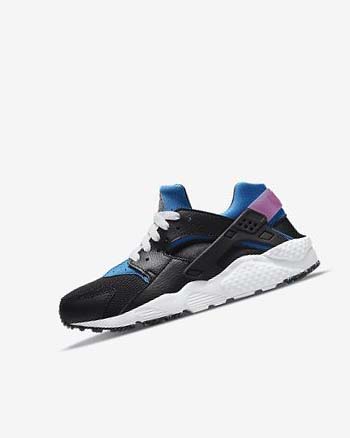 Nike Huarache Run Sko Jente Svarte Lyse Blå Rosa Mint | NO5495