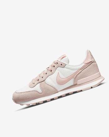 Nike Internationalist Joggesko Dame Hvite Khaki Grå Lyse | NO4931