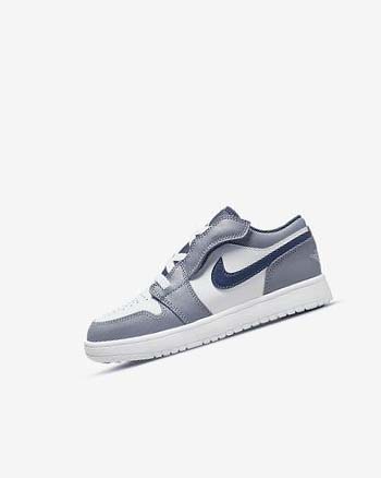 Nike Jordan 1 Low Alt Sko Gutt Marineblå Hvite | NO2900