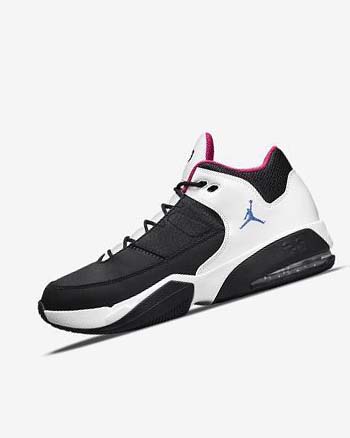 Nike Jordan Max Aura 3 Basketsko Herre Svarte Hvite Rosa Blå | NO4736