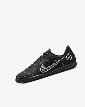 Nike Jr. Mercurial Vapor 14 Club IC Fotballsko Jente Svarte Grå Metal Sølv | NO2733