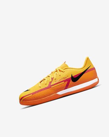 Nike Jr. Phantom GT2 Academy IC Fotballsko Gutt Oransje Oransje Lyse Rød Svarte | NO2903