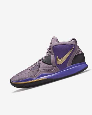 Nike Kyrie Infinity Basketsko Dame Lilla Metal Gull | NO5438