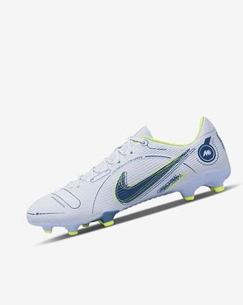 Nike Mercurial Vapor 14 Academy MG Fotballsko Dame Grå Lyse Blå Blå Blå | NO4489