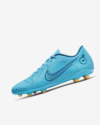 Nike Mercurial Vapor 14 Club MG Fotballsko Herre Blå Oransje | NO1130