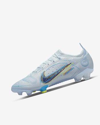 Nike Mercurial Vapor 14 Elite FG Fotballsko Herre Grå Lyse Blå Blå Blå | NO5550