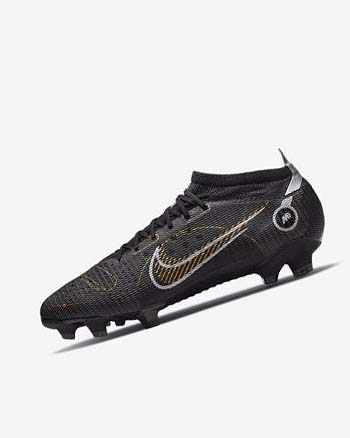 Nike Mercurial Vapor 14 Pro FG Fotballsko Dame Svarte Metal Sølv Grå Metal Gull | NO4623