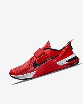 Nike Metcon 7 FlyEase Treningssko Dame Rød Hvite Svarte | NO3027