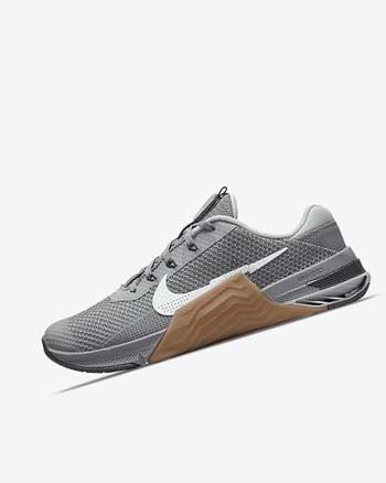 Nike Metcon 7 Treningssko Dame Grå Brune Mørke Grå Hvite | NO1162