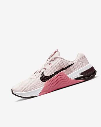 Nike Metcon 7 Treningssko Dame Lyse Rosa Rosa Metal | NO5306