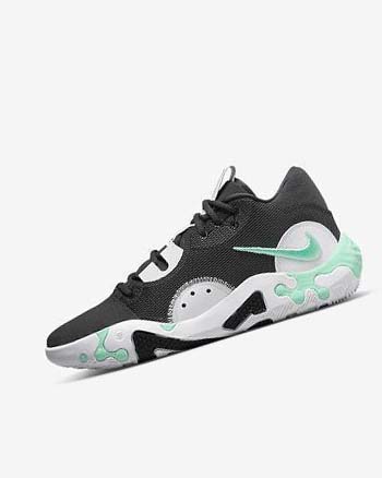 Nike PG 6 Basketsko Herre Svarte Hvite Mint | NO2510