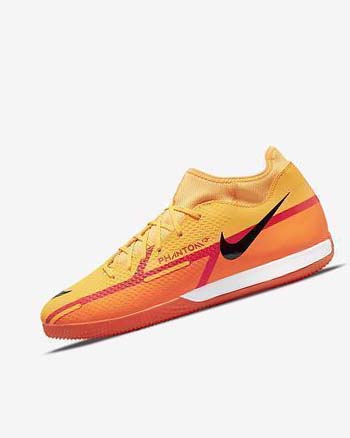 Nike Phantom GT2 Academy Dynamic Fit IC Fotballsko Herre Oransje Oransje Lyse Rød Svarte | NO2433