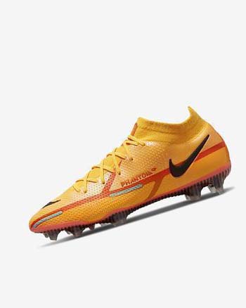 Nike Phantom GT2 Dynamic Fit Elite FG Fotballsko Herre Oransje Oransje Lyse Rød Svarte | NO2224