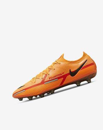 Nike Phantom GT2 Elite AG-Pro Fotballsko Herre Oransje Oransje Lyse Rød Svarte | NO2320