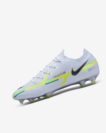 Nike Phantom GT2 Elite FG Fotballsko Herre Grå Lyse Blå Blå | NO2754