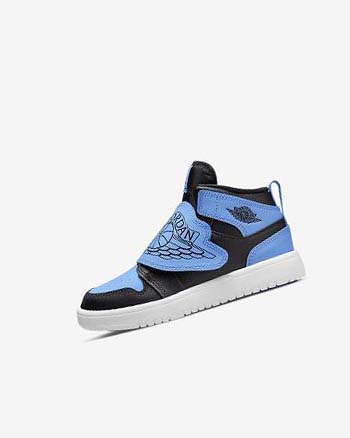 Nike Sky Jordan 1 Sko Gutt Svarte Hvite Blå | NO5056