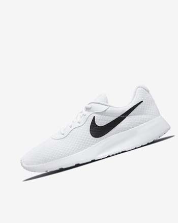 Nike Tanjun Joggesko Herre Hvite Svarte | NO2764