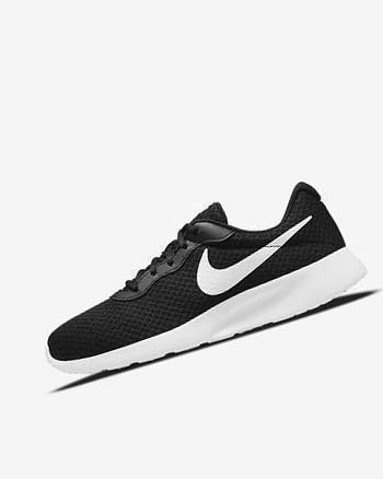 Nike Tanjun Joggesko Herre Svarte Hvite | NO2569