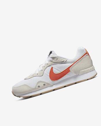 Nike Venture Runner Joggesko Dame Hvite Hvite Svarte Oransje | NO4564