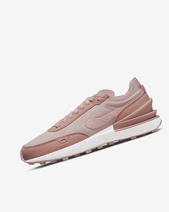 Nike Waffle One Joggesko Dame Rosa Rosa Hvite Rosa | NO5525