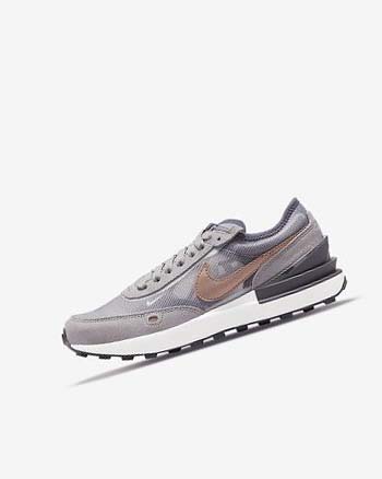 Nike Waffle One Joggesko Gutt Hvite Grå Metal Rød Brune | NO5249